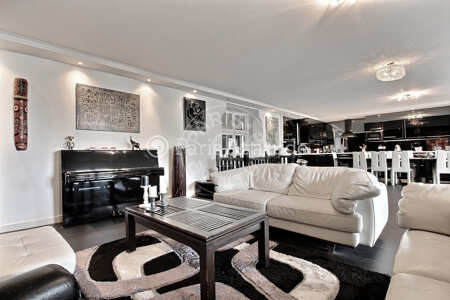 Living room Furnished duplex - 180m²  - 3 bedrooms - Saint-Germain - Paris