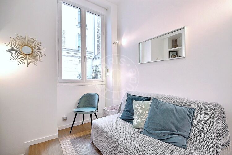 Living room - Furnished 1 bedroom - Paris 75005 - 10925