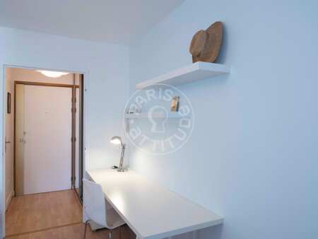 Salón Estudio amueblado - 28m²  - Oberkampf - París
