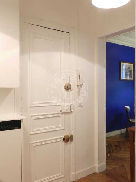 Entrée Appartement meublé - 50m²  - 1 chambre - Batignolles - Paris