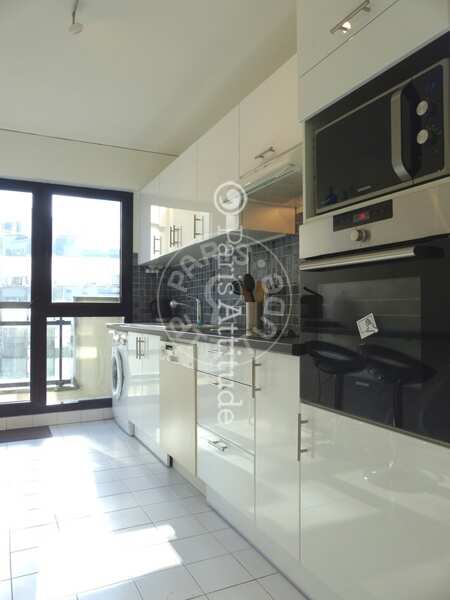 Cuisine Appartement meublé - 105m²  - 2 chambres - Neuilly-sur-Seine