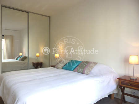 Chambre Appartement meublé - 105m²  - 2 chambres - Neuilly-sur-Seine