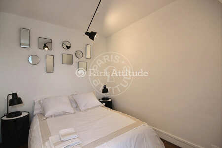 Chambre Appartement meublé - 30m²  - 1 chambre - Triangle d'Or - Paris