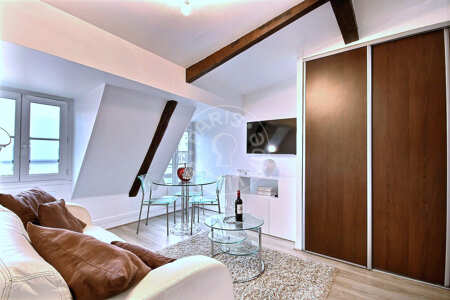 Salón Piso amueblado - 34m²  - 1 dormitorio - Saint-Lazare - París