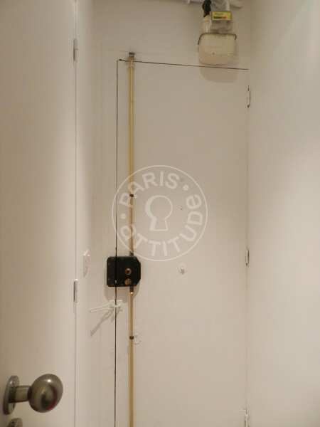 Entrada Apartamento mobilado - 30m²  - 1 quarto - Jules Joffrin - Mairie du 18ème - Paris