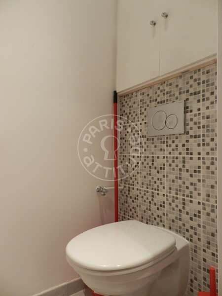 WC Apartamento mobilado - 30m²  - 1 quarto - Jules Joffrin - Mairie du 18ème - Paris