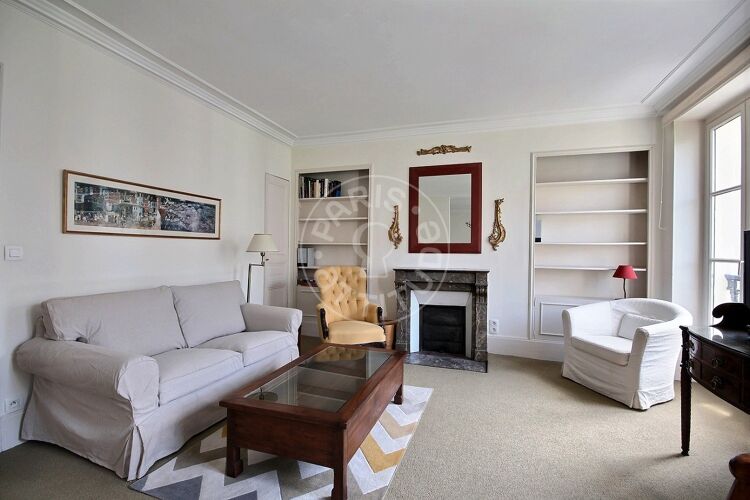 Salotto - 2 locali arredato - Parigi 75006 - 11036