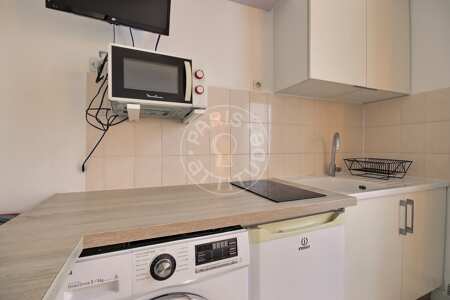 Kitchen Furnished apartment - 26m²  - 1 bedroom - Boulogne-Billancourt