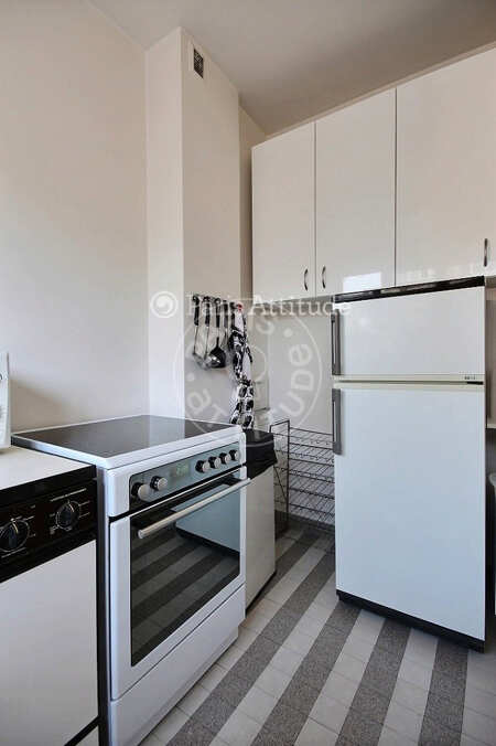 Cuisine Appartement meublé - 70m²  - 3 chambres - Invalides - Paris
