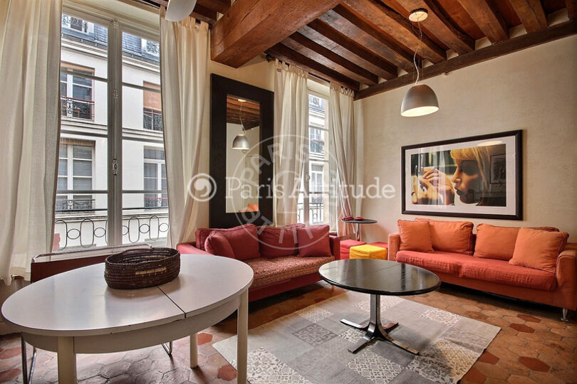 Furnished 1 bedroom - Paris 75003 - 11065