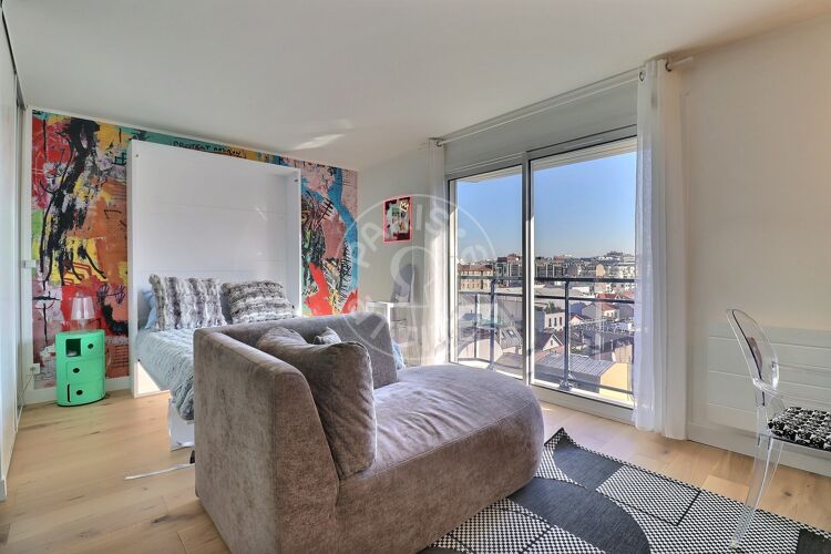 Living room - Furnished studio - Boulogne-Billancourt 92100 - 11074