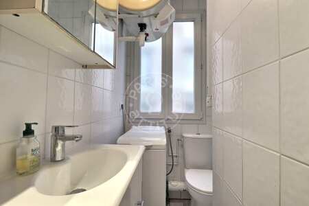 Casa de banho Apartamento mobilado - 28m²  - 1 quarto - Bercy - Paris
