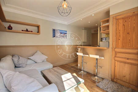 Wohnzimmer Möblierte wohnung - 39m²  - 1 Zimmer - Montmartre / Place des Abbesses - Paris