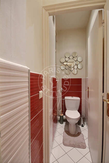 WC Apartamento mobilado - 61m²  - 1 quarto - Arc de Triomphe - Paris