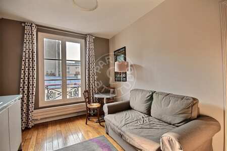 Salotto Appartamento arredato - 25m²  - 1 locale - Poissonnière - Parigi