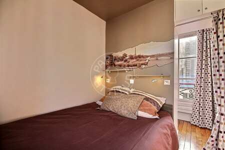 Camera da letto Appartamento arredato - 25m²  - 1 locale - Poissonnière - Parigi