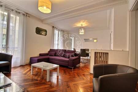 Salotto Appartamento arredato - 70m²  - 2 locali - Rue de la Pompe - Parigi