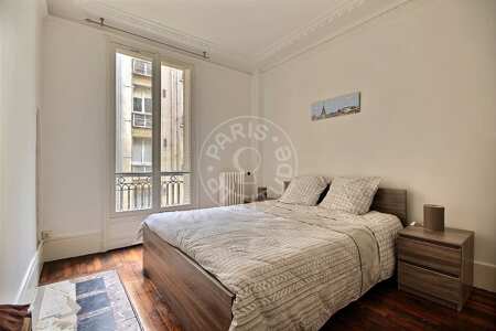 Camera da letto Appartamento arredato - 70m²  - 2 locali - Rue de la Pompe - Parigi