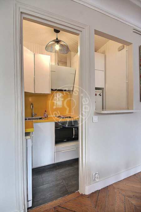 Küche Möblierte wohnung - 53m²  - 1 Zimmer - Châtelet - Paris