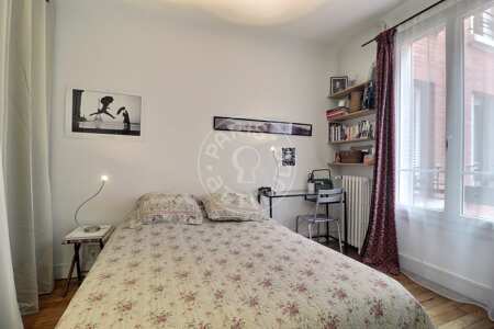 Camera da letto Appartamento arredato - 35m²  - 1 locale - Nation - Parigi