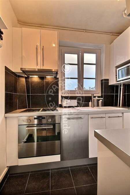 Cuisine Appartement meublé - 57m²  - 2 chambres - République - Paris