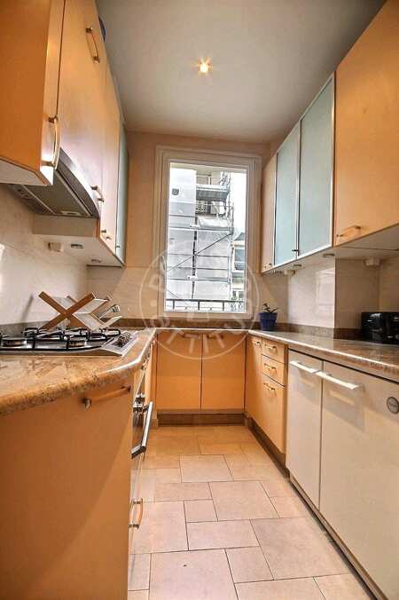 Cozinha Apartamento mobilado - 75m²  - 2 quartos - Montsouris - Paris