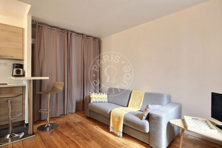 Living room - Furnished studio - Paris 75011 - 11222