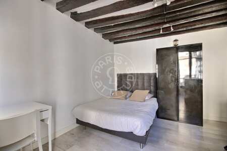 Salon Studio meublé - 17m²  - Montorgueil - Paris