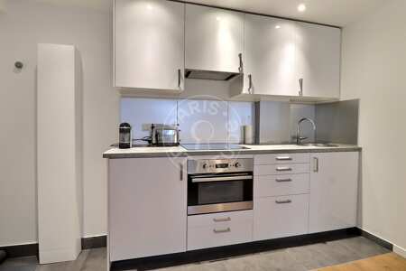Cuisine Studio meublé - 25m²  - Saint-Germain - Paris