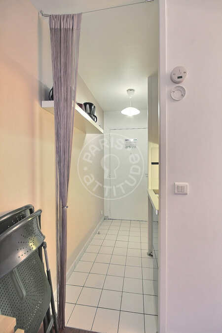 Ingresso Monolocale arredato - 18m²  - Levallois-Perret