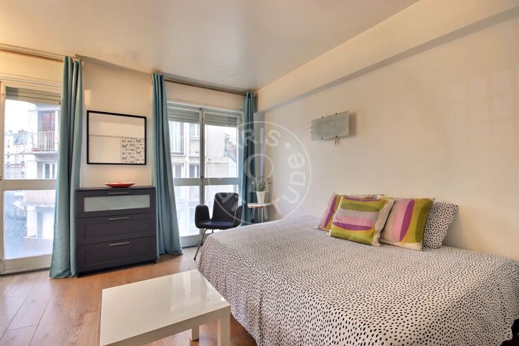 Living room - Furnished studio - Paris 75018 - 11314
