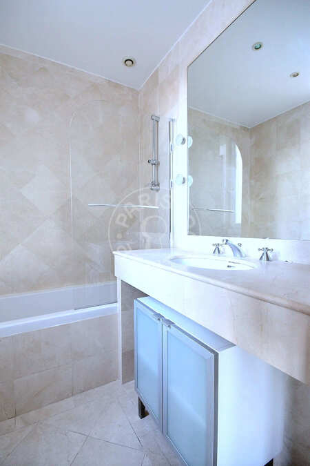 Casa de banho Apartamento mobilado - 60m²  - 2 quartos - Montparnasse - Paris