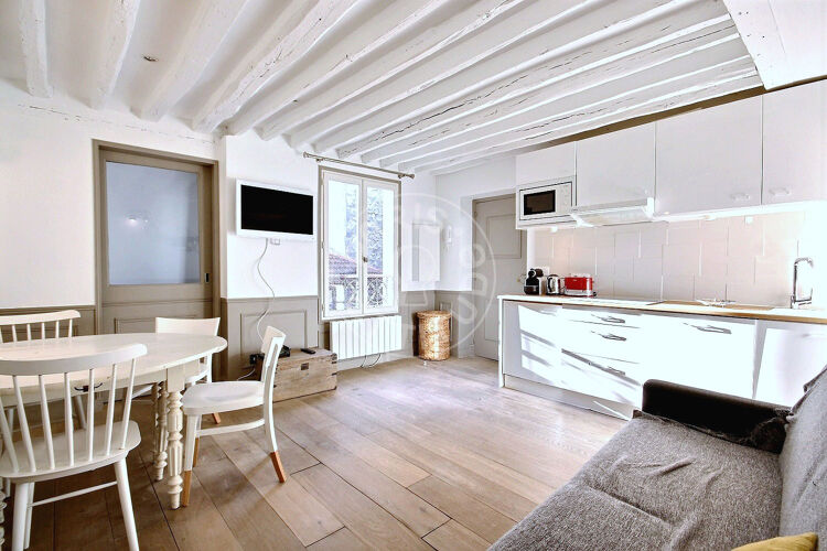 Sala - 1 quarto mobiliado - Paris 75004 - 11350