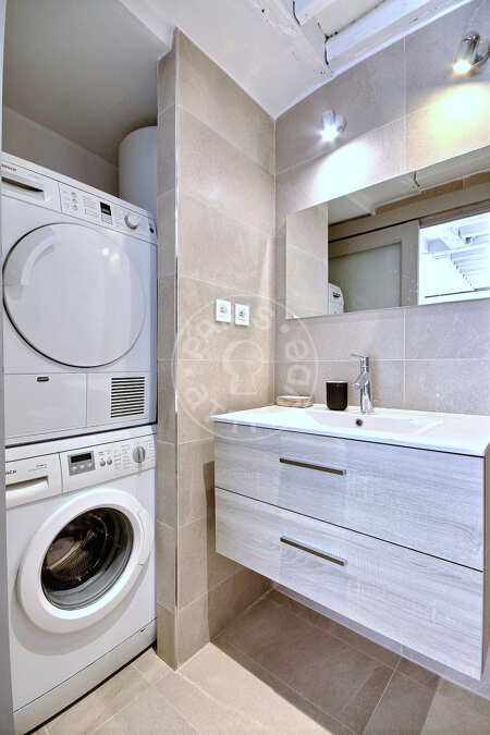 Bagno Appartamento arredato - 30m²  - 1 locale - Place des Vosges - Parigi