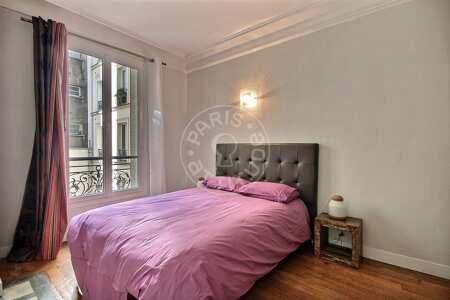 Camera da letto Appartamento arredato - 51m²  - 1 locale - Ledru-Rollin - Parigi