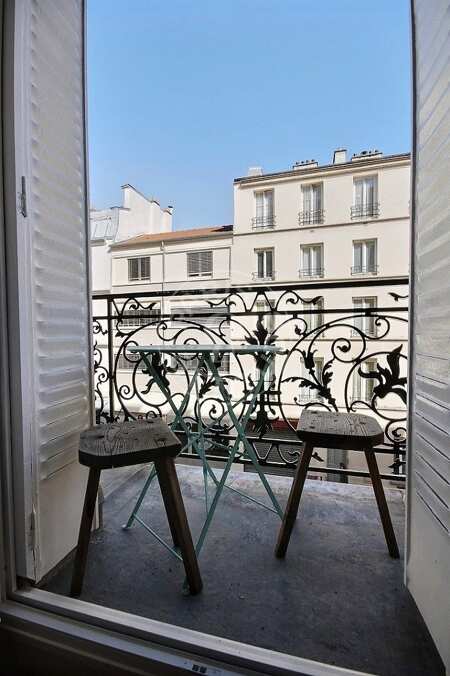 Balcone Appartamento arredato - 51m²  - 1 locale - Ledru-Rollin - Parigi