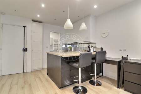 Esszimmer Möblierte studio - 24m²  - Montorgueil - Paris