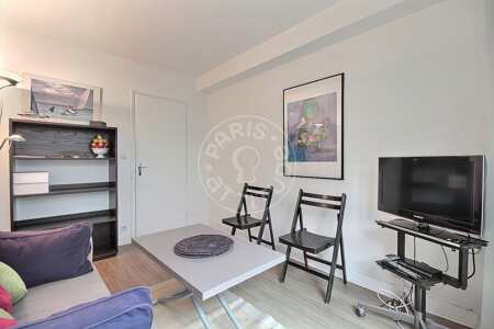 Sala Apartamento mobilado - 42m²  - 1 quarto - Ledru-Rollin - Paris