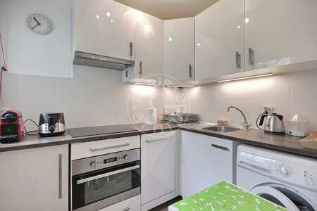 Cozinha Apartamento mobilado - 42m²  - 1 quarto - Ledru-Rollin - Paris