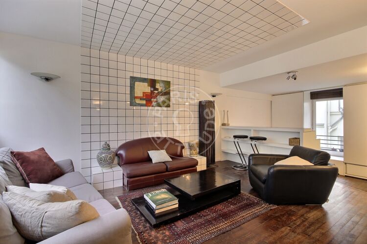 Salon - Studio alcove meublé - Paris 75012 - 11407