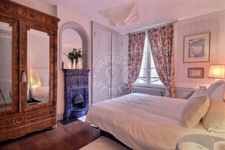 Schlafzimmer Möblierte wohnung - 68m²  - 1 Zimmer - Place des Vosges - Paris