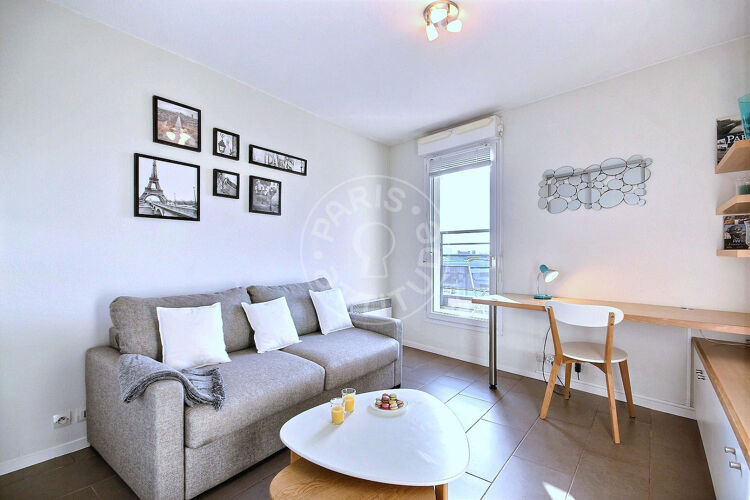 Living room - Furnished studio - Paris 75013 - 11445