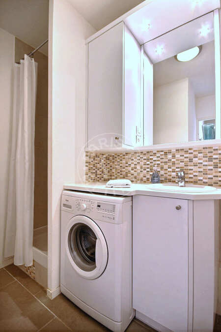 Bagno Monolocale arredato - 21m²  - Tolbiac - Parigi