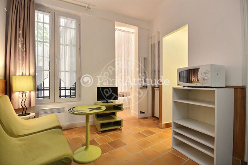 Furnished studio alcove - Paris 75019 - 11449
