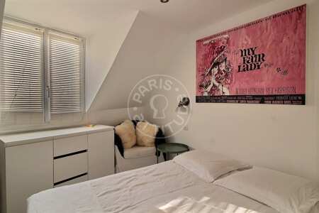 Bedroom Furnished apartment - 44m²  - 1 bedroom - Miromesnil - Paris