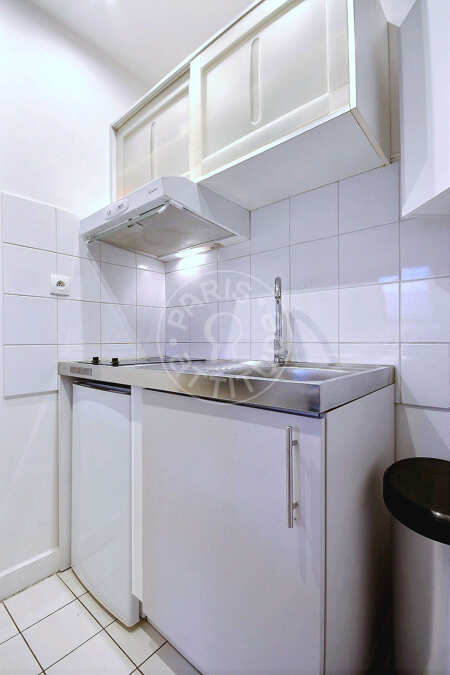 Cocina Estudio amueblado - 17m²  - Arc de Triomphe - París