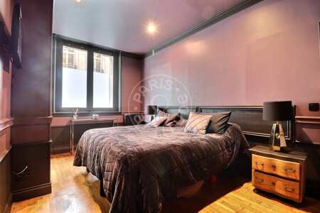 Dormitorio Piso amueblado - 47m²  - 1 dormitorio - Alma-Marceau - París