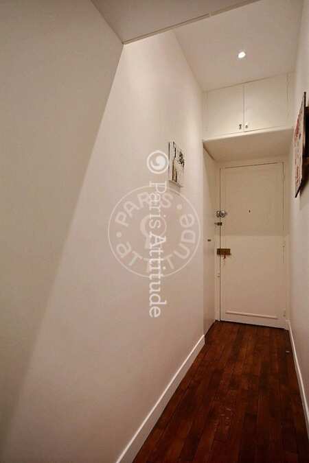 Entrada Apartamento mobilado - 29m²  - 1 quarto - Maison de la Radio - Paris