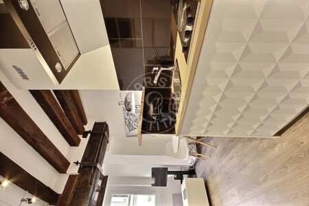 Cozinha Quitinete mobilado - 19m²  - Pyramides / Palais Royal - Paris