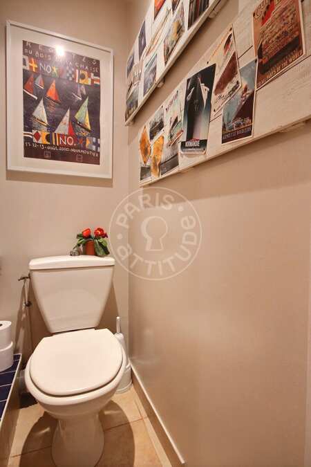 Bagno Appartamento arredato - 46m²  - 1 locale - Châtelet - Parigi